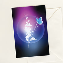 Load image into Gallery viewer, Note Card - Delphinium