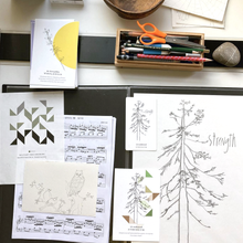 Load image into Gallery viewer, Boxed Notecard Set  - The Garden of Fearless Gratitude