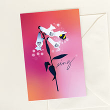 Load image into Gallery viewer, Note Card - Foxglove