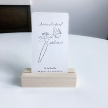 Load image into Gallery viewer, Artisan Wood Card Holder