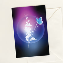 Load image into Gallery viewer, Note Card - Delphinium
